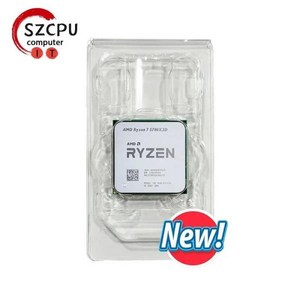 AMD 신제품 R7 5700X3D Ryzen 7 5700X3D 4.1 GHz 8 코어 16 스레드 CPU 7NM L3 = 96M 100 000001503 소켓 A