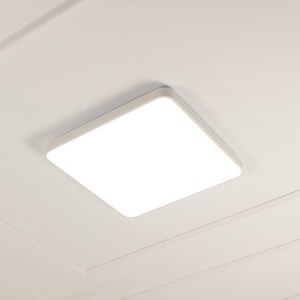 LED 플리커프리 방등 60W 리모컨 밝기조절 화이트 흰색빛 방조명 정품서울반도체칩셋