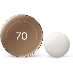구글 네스트 스마트 온도조절기 4세대 온도 센서포함 Gold (관부가세포함_미국정품)