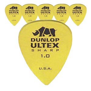 Dunlop 울텍스 샤프 기타 픽크 6p + 카누벨 픽크 3p