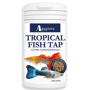 아쿠아테라 트로피칼 피쉬탭 관상어사료 650g (1000ml), 1개, 1L