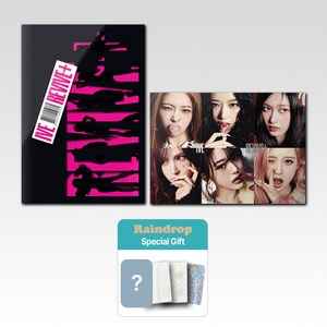[2종세트+공식미공포특전+초도특전+특별사은품] 아이브 앨범 리바이브 정규2집 REVIVE+ 일반반 (포토북+CD+스티커+포토카드+엽서) 뱅뱅 블랙홀