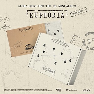 알파드라이브원 1집 미니 앨범 EUPHORIA STAR ROAD Ver 스타로드