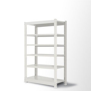 스피드랙 풀메탈선반 고하중 200kg 철제랙 철판선반 MAX200 2단 3단 4단 5단 6단 7단, 6단, 화이트