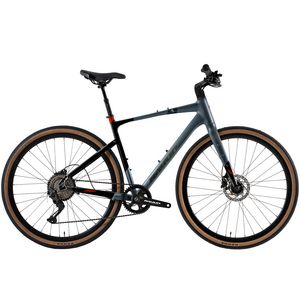 레이윤 GH711HD 그래블 바이크 하이브리드 자전거 입문용 Gravel 700C 완조립, 1개, 510cm, 블랙+그레이