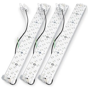 번개표 LED 모듈 리폼형 램프 조명 자석 30W 주광색 FPL 55W 대체용 3개입