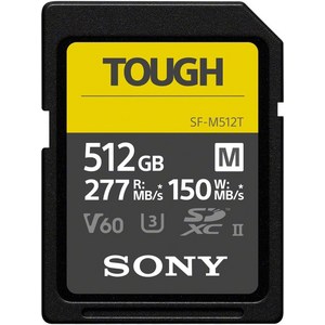 소니 512GB 터프 M 시리즈 UHS-II SDXC 메모리 카드