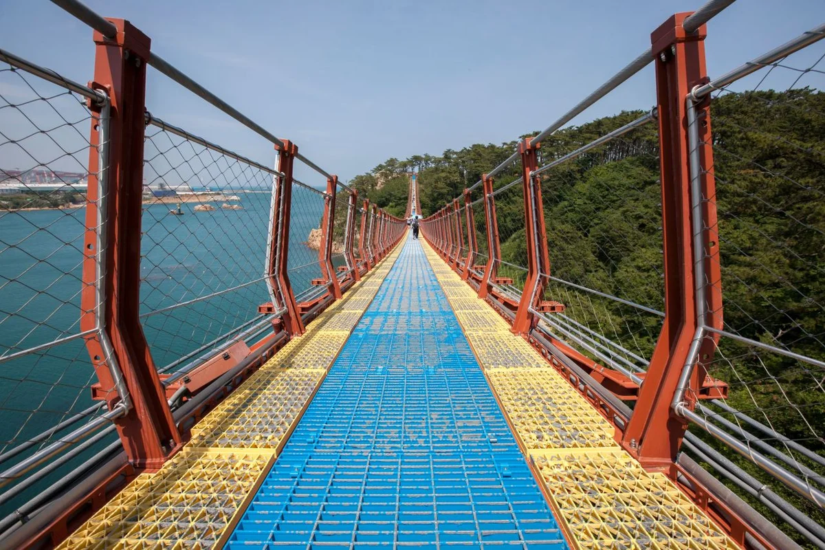 대왕암공원 출렁다리 - 대왕암 여행